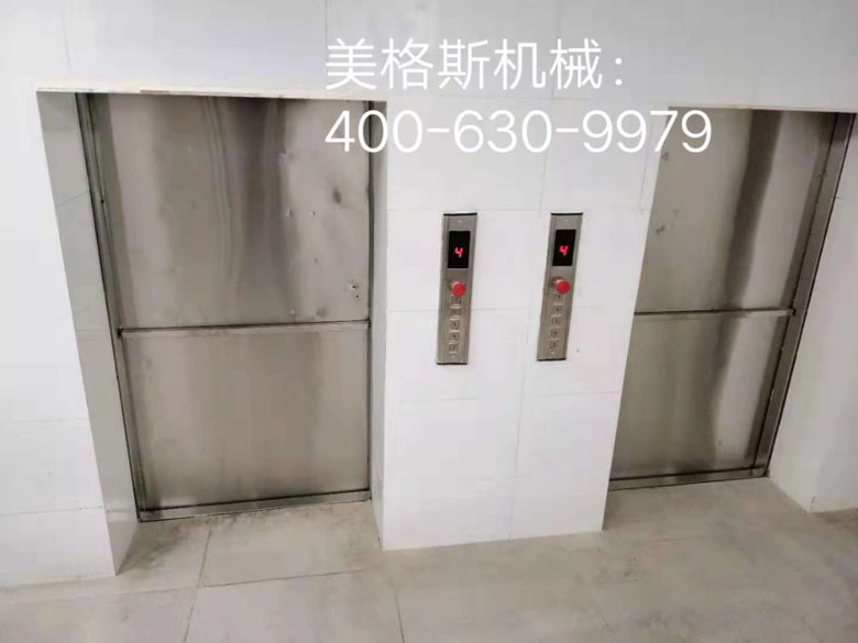 昆明澄江縣華美達(dá)廣場(chǎng)酒店傳菜電梯2臺(tái)安裝完成